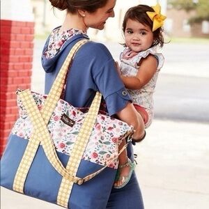 Matilda Jane Going Somewhere Weekender Tote Overnight Travel Bag EUC